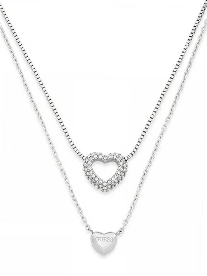 Collana Guess Donna Iconique in Acciaio Cristallo JUBN05 026JW - JUBN05 026JW